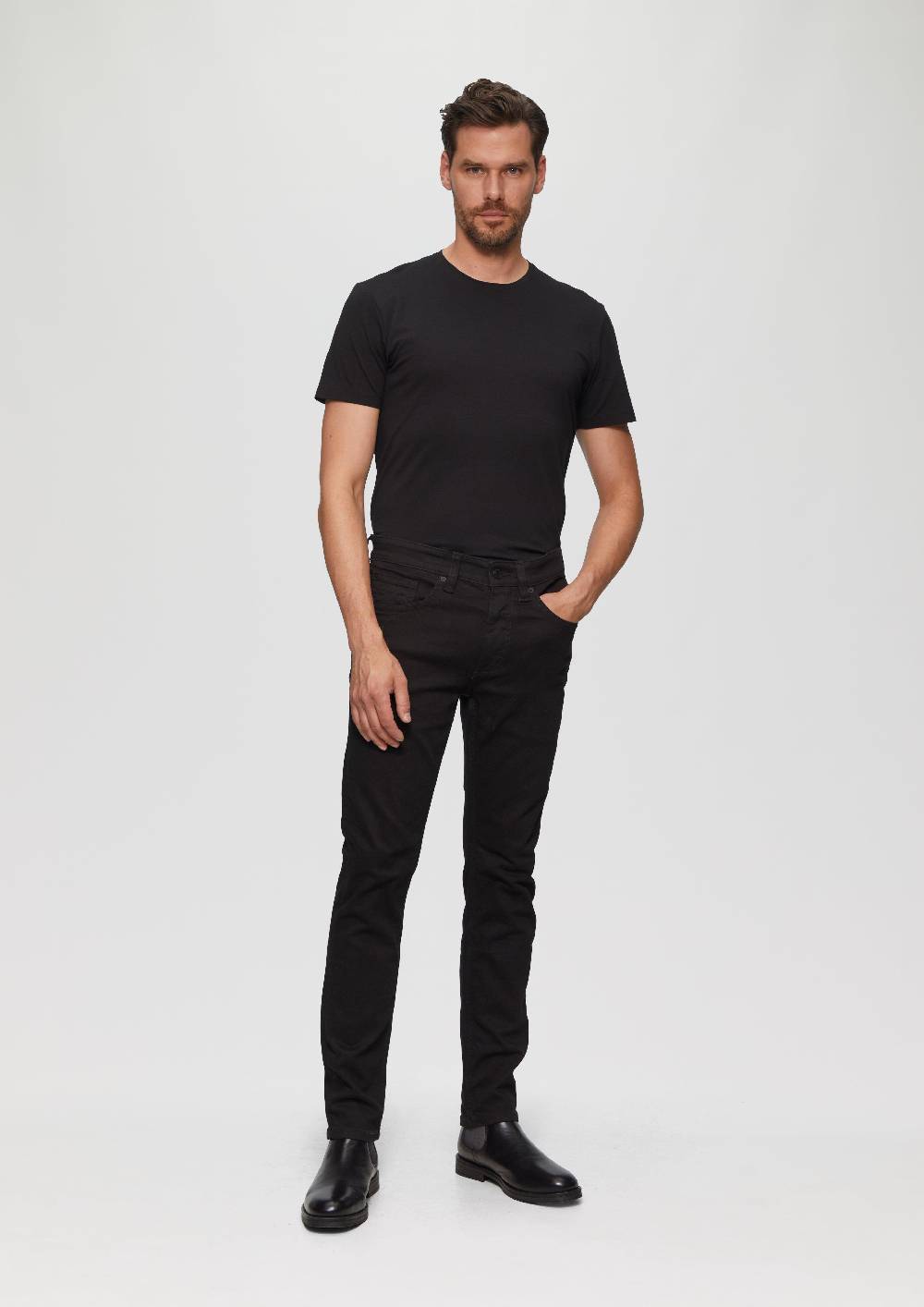 S.Oliver T-Shirt Aus Baumwollstretch