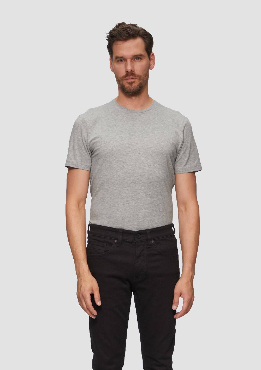 S.Oliver T-Shirt Aus Baumwollstretch