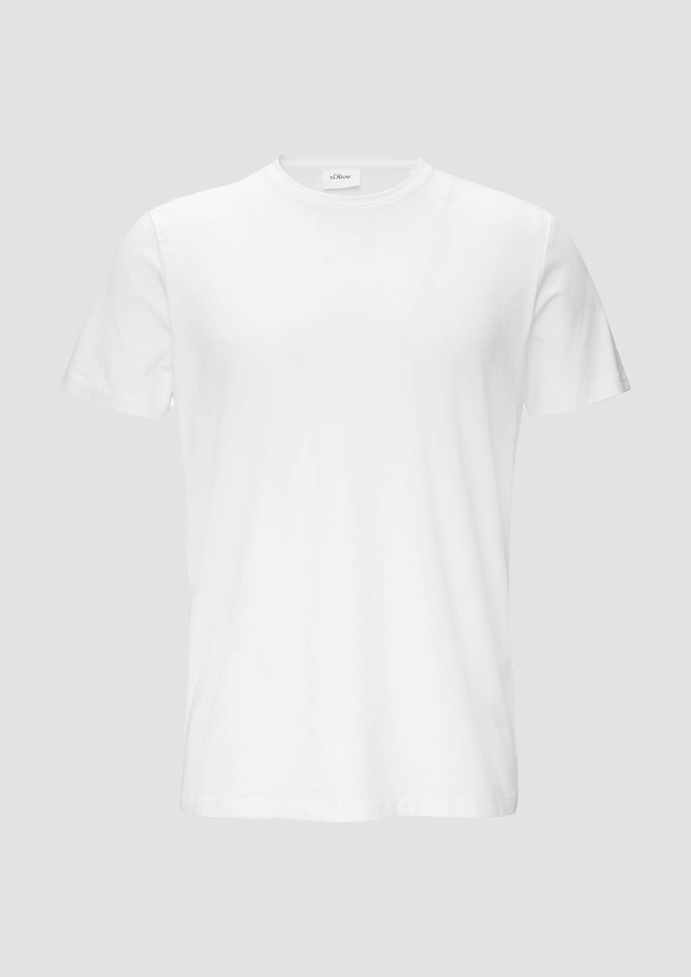 S.Oliver T-Shirt Aus Baumwollstretch