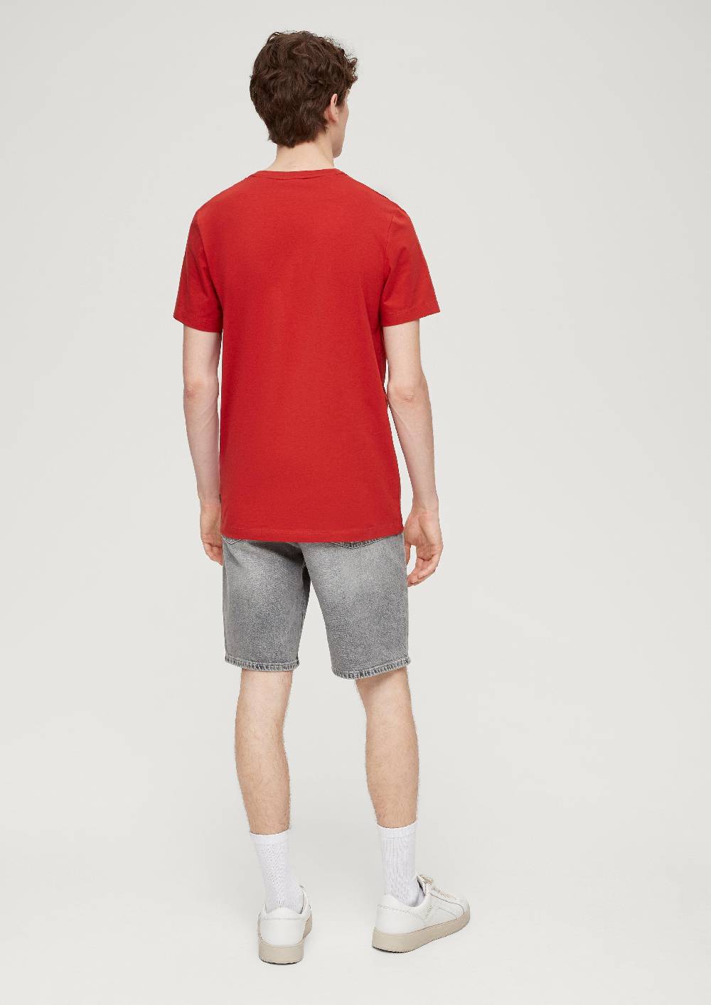 S.Oliver T-Shirt Aus Baumwollstretch