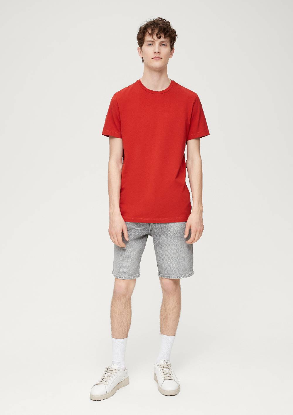 S.Oliver T-Shirt Aus Baumwollstretch