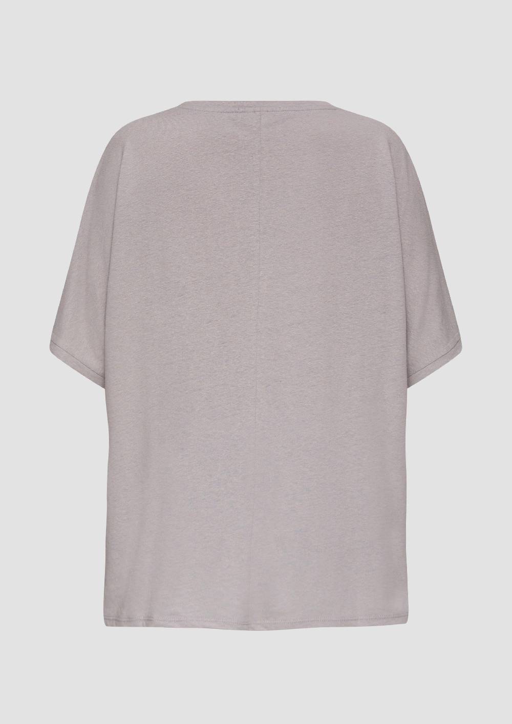 S.Oliver T-Shirt Aus Leinenmix Im Relaxed Fit