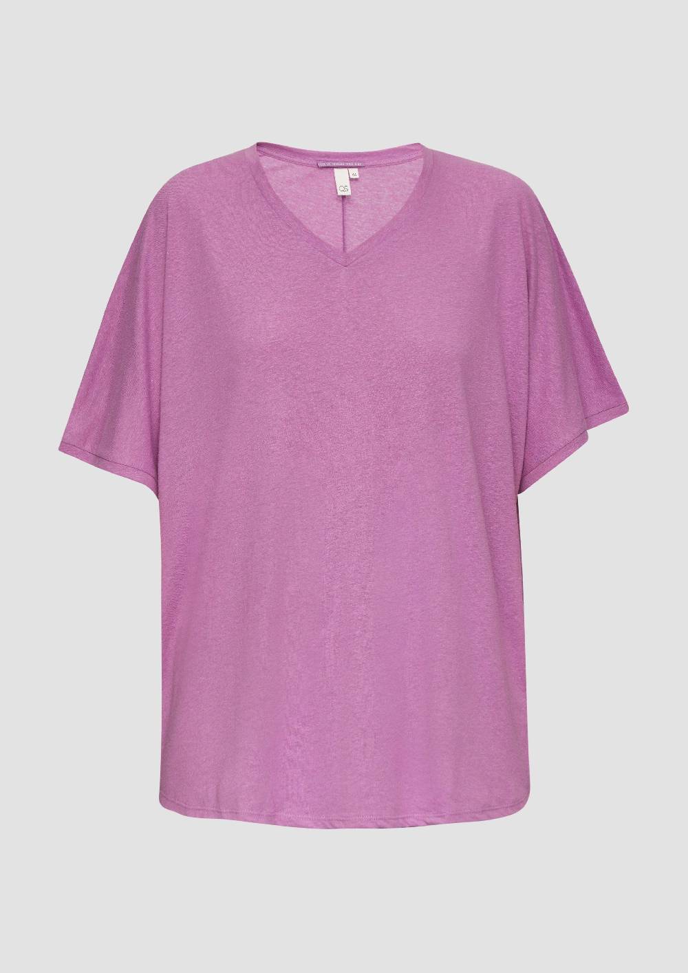 S.Oliver T-Shirt Aus Leinenmix Im Relaxed Fit