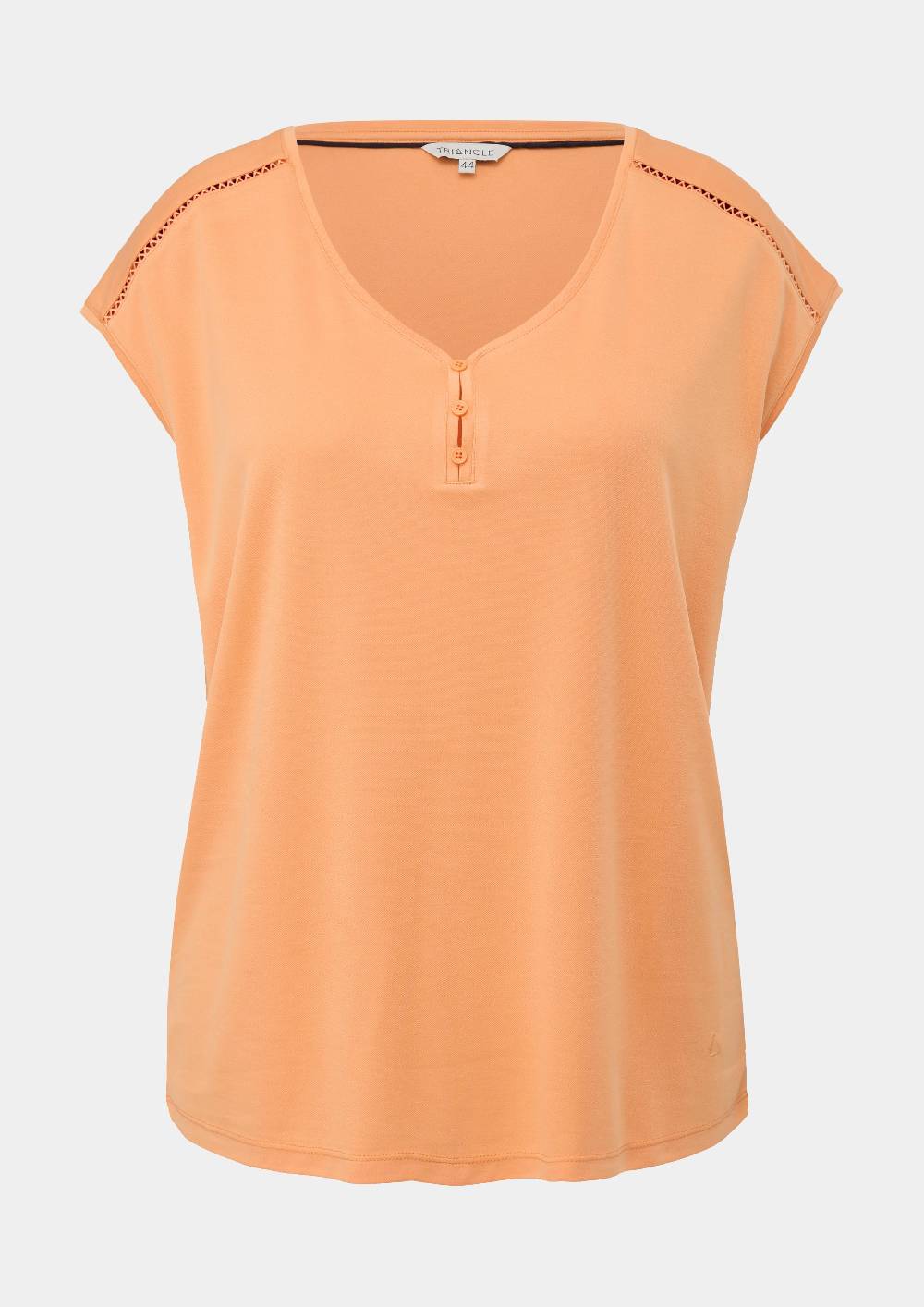 S.Oliver T-Shirt Aus Piquéjersey