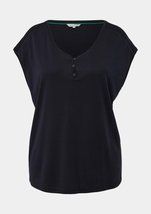 s.Oliver T-Shirt aus Piquéjersey