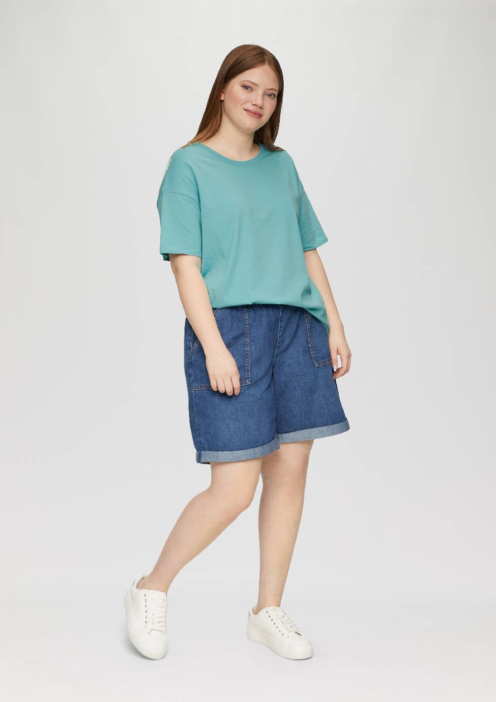 S.Oliver T-Shirt Aus Reiner Baumwolle