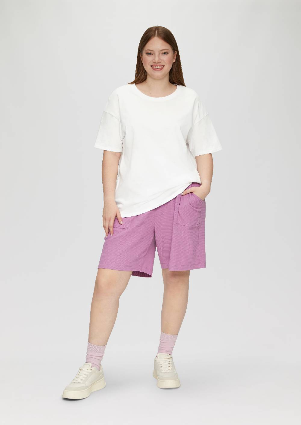 S.Oliver T-Shirt Aus Reiner Baumwolle