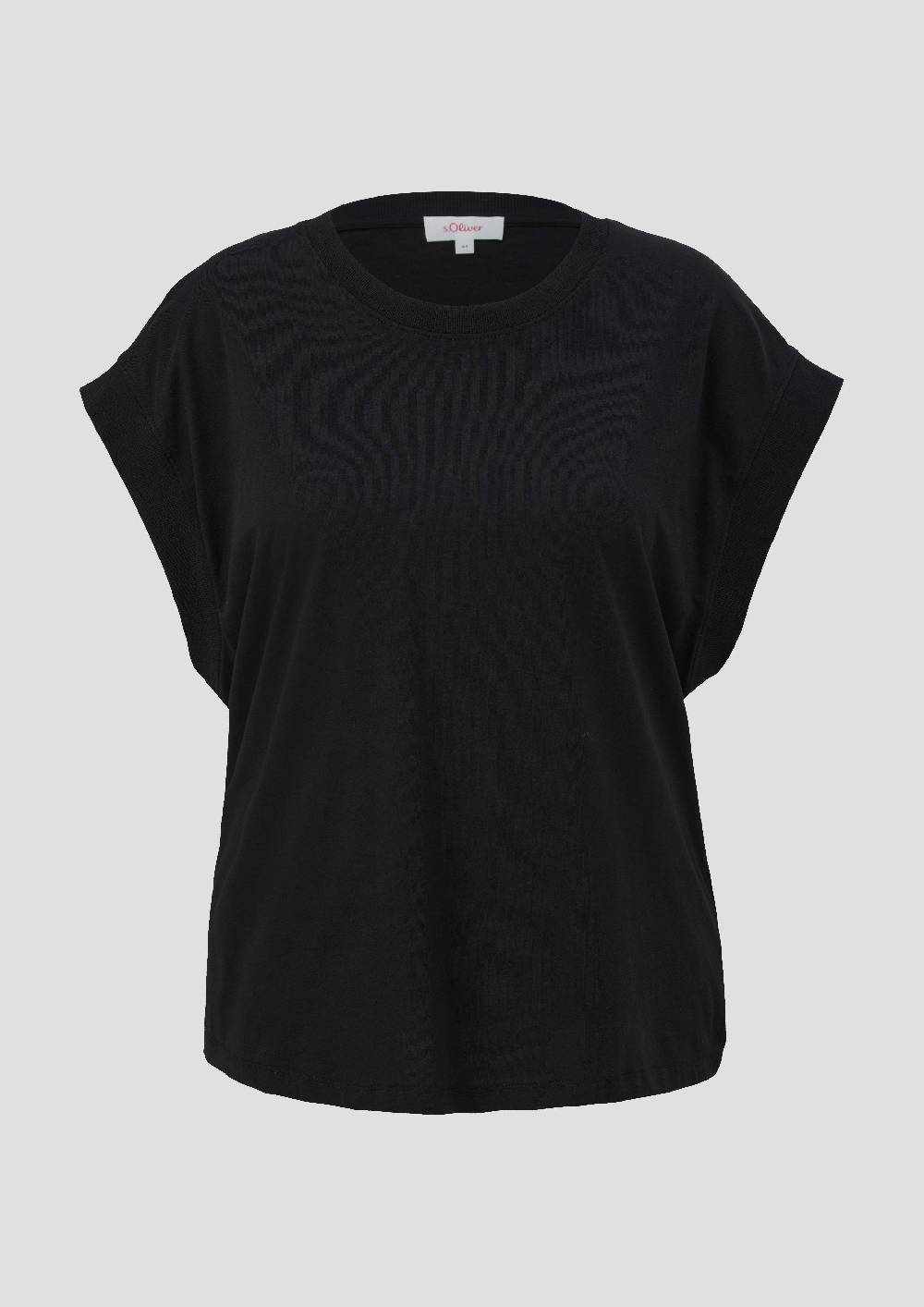 S.Oliver T-Shirt Aus Reiner Baumwolle