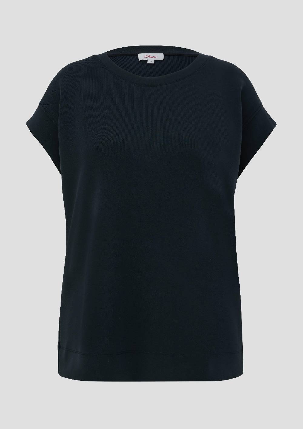 S.Oliver T-Shirt Aus Scuba