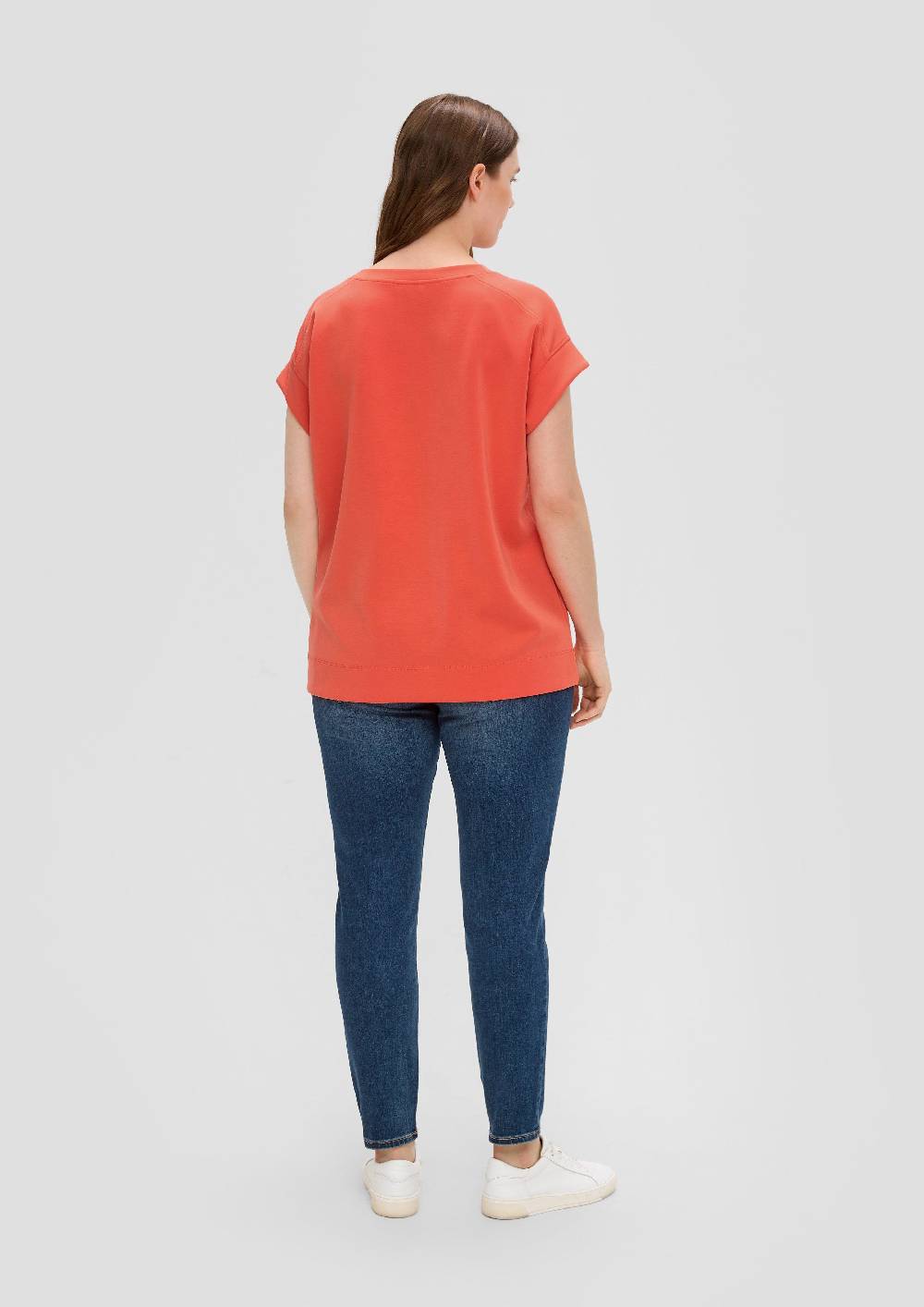 S.Oliver T-Shirt Aus Scuba