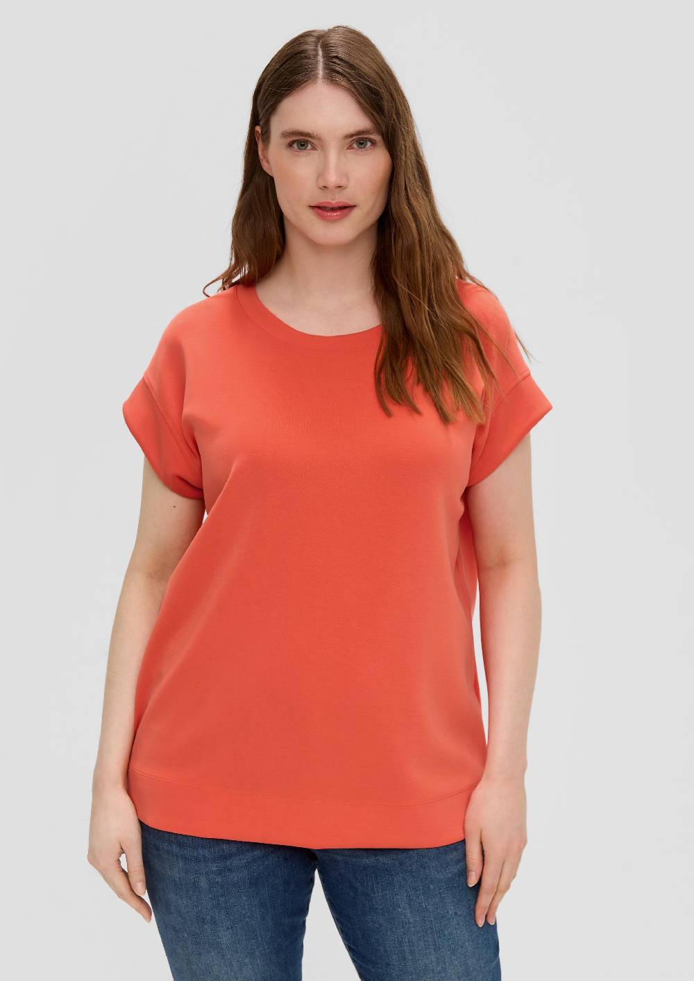 S.Oliver T-Shirt Aus Scuba