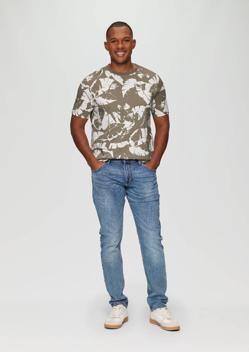 S.Oliver T-Shirt Mit All-over-Print