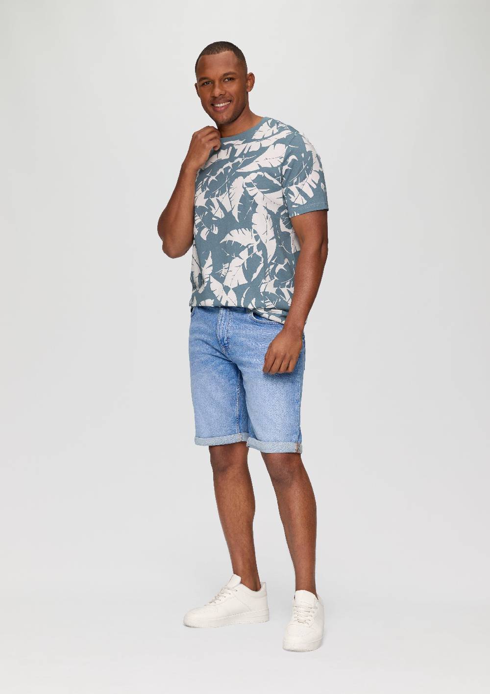 S.Oliver T-Shirt Mit All-over-Print