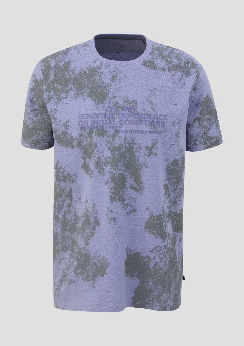 S.Oliver T-Shirt Mit All-over-Print
