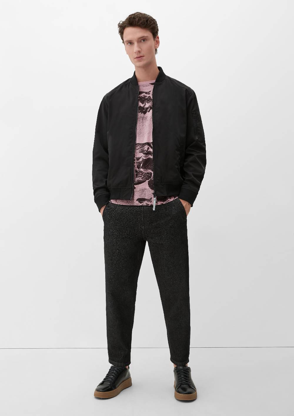 S.Oliver T-Shirt Mit Alloverprint