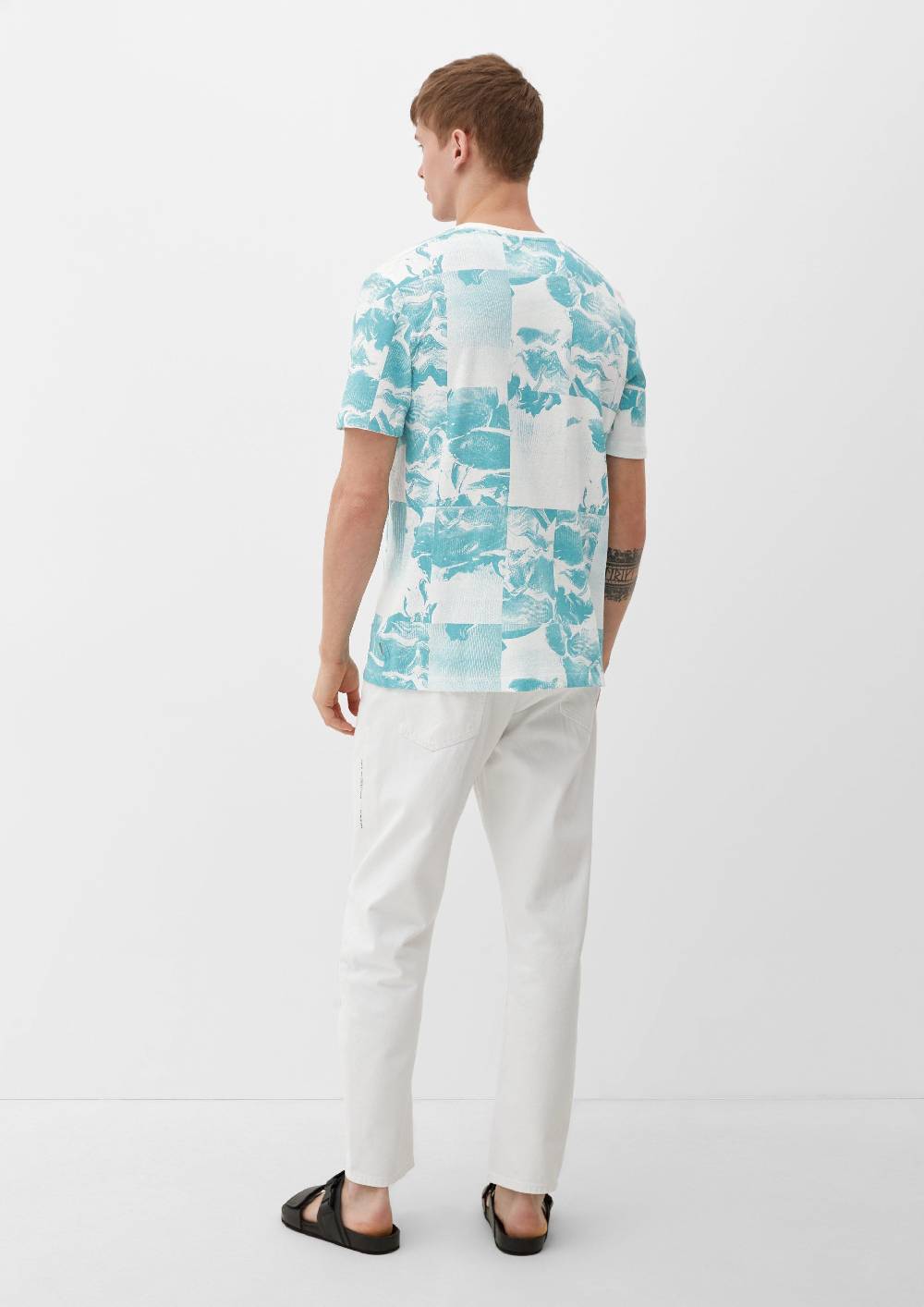 S.Oliver T-Shirt Mit Alloverprint