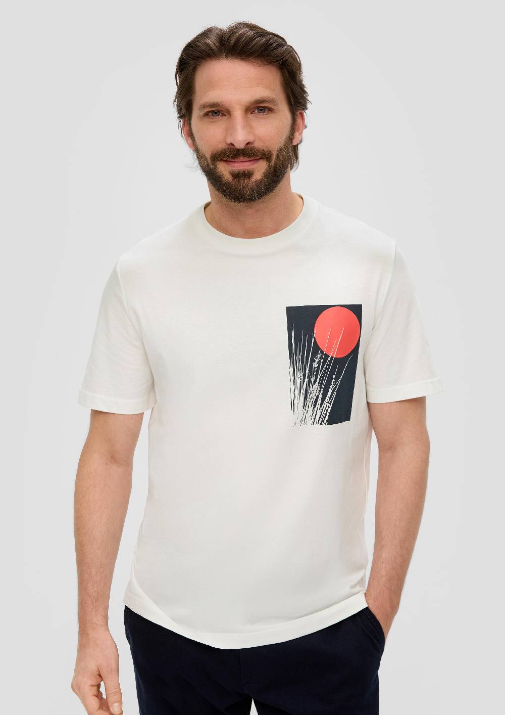 S.Oliver T-Shirt Mit Artwork