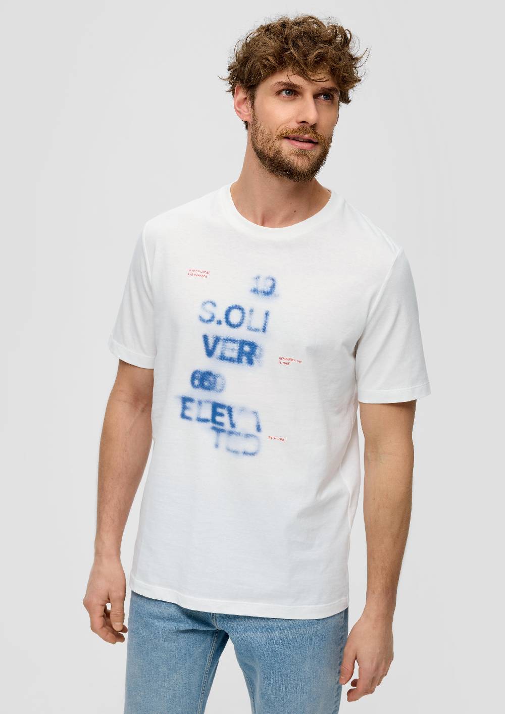S.Oliver T-Shirt Mit Artwork