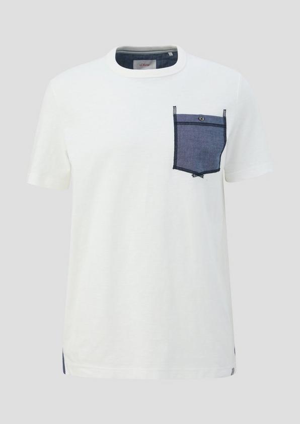 s.Oliver T-Shirt mit aufgesetzter Brusttasche