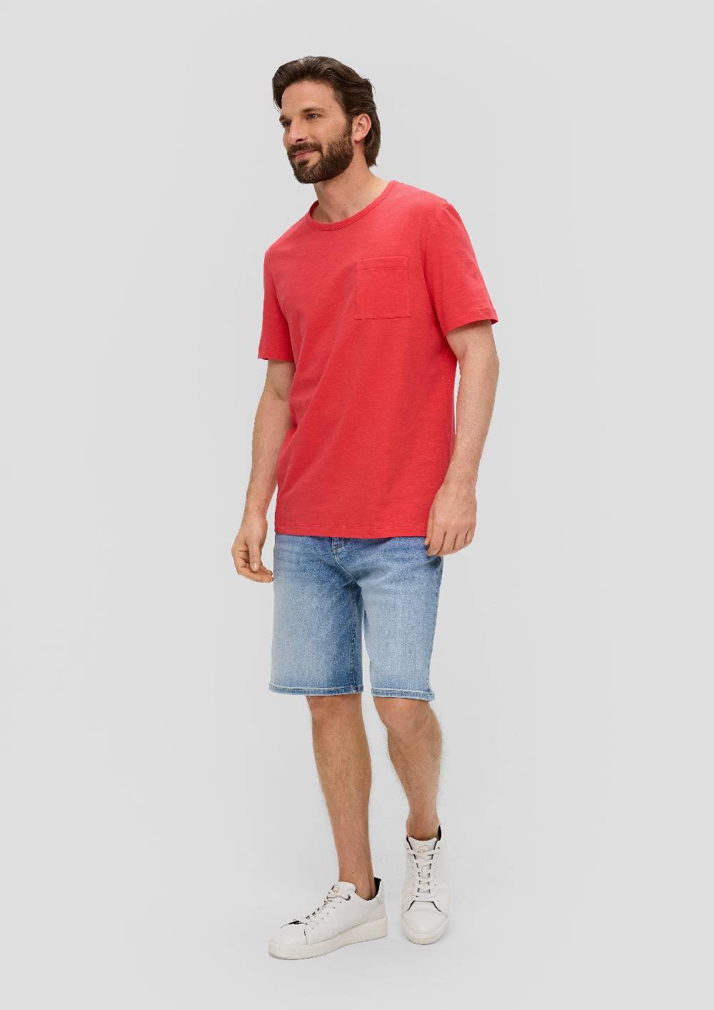S.Oliver T-Shirt Mit Brusttasche