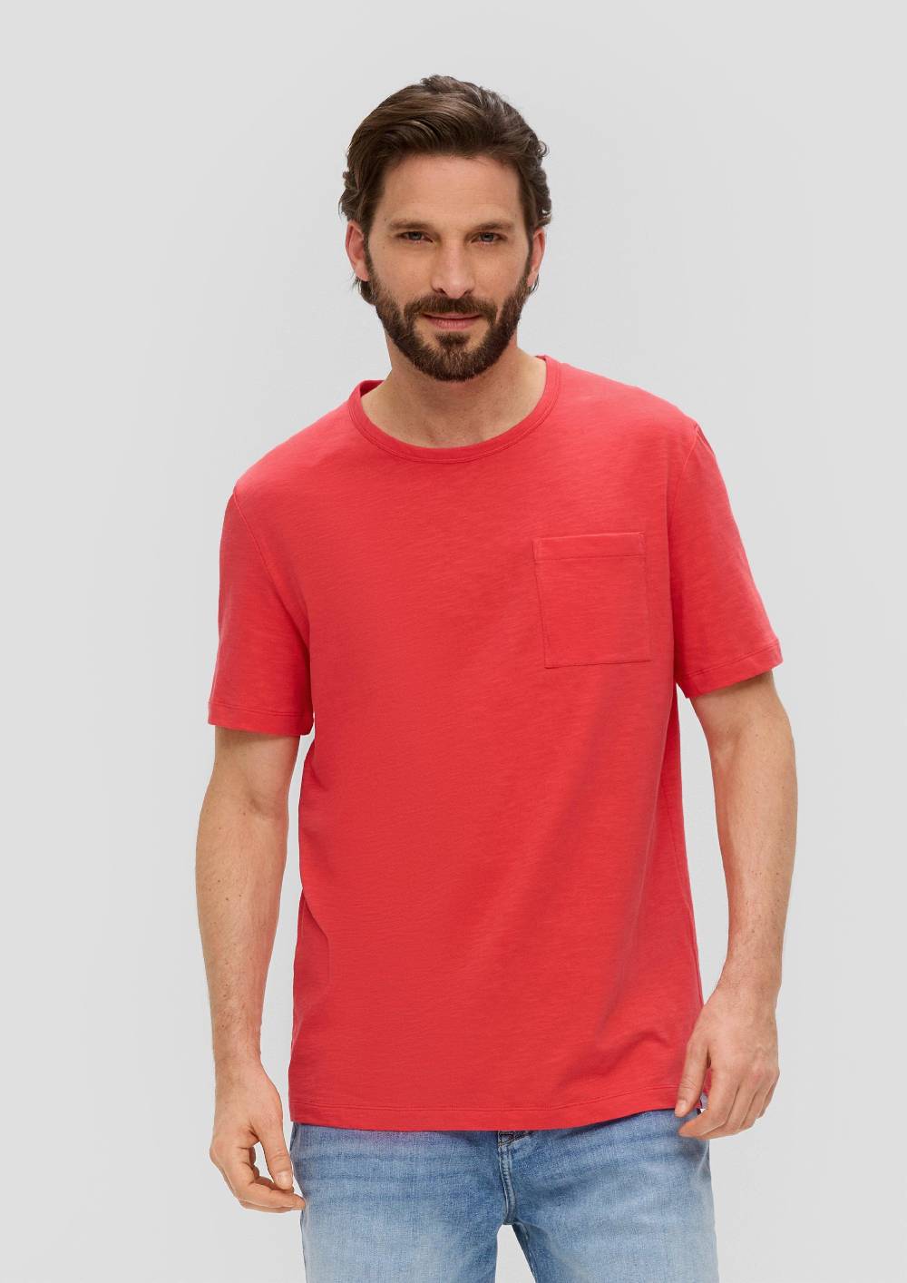 S.Oliver T-Shirt Mit Brusttasche
