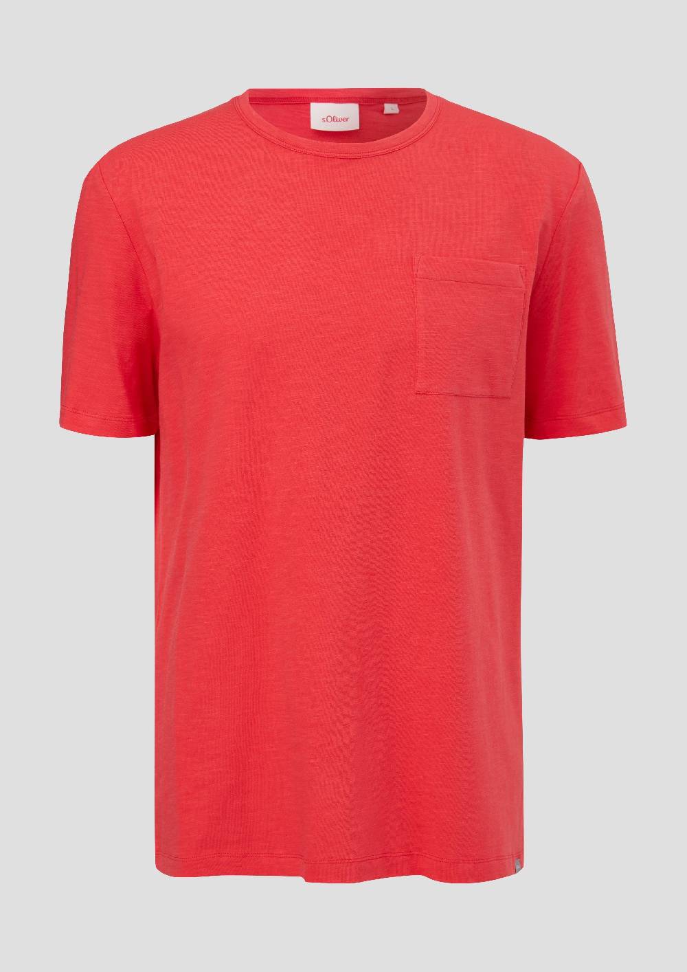 S.Oliver T-Shirt Mit Brusttasche