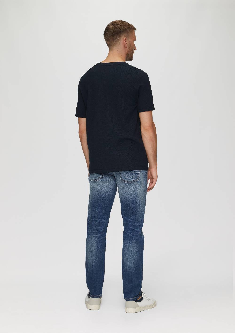 S.Oliver T-Shirt Mit Brusttasche Aus Waffeljersey