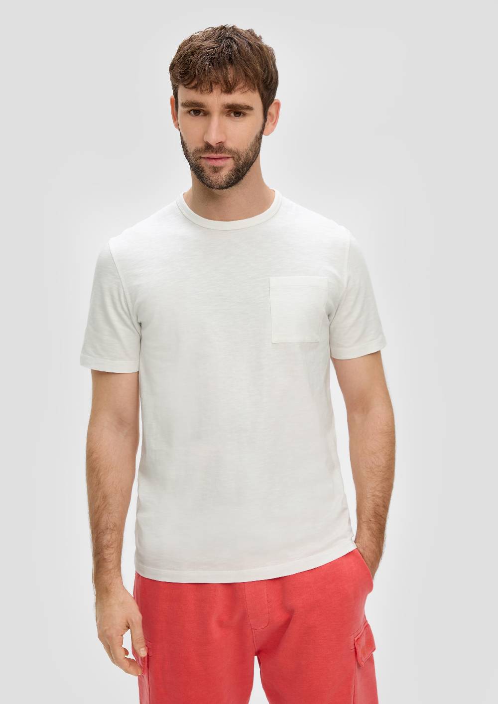 S.Oliver T-Shirt Mit Brusttasche