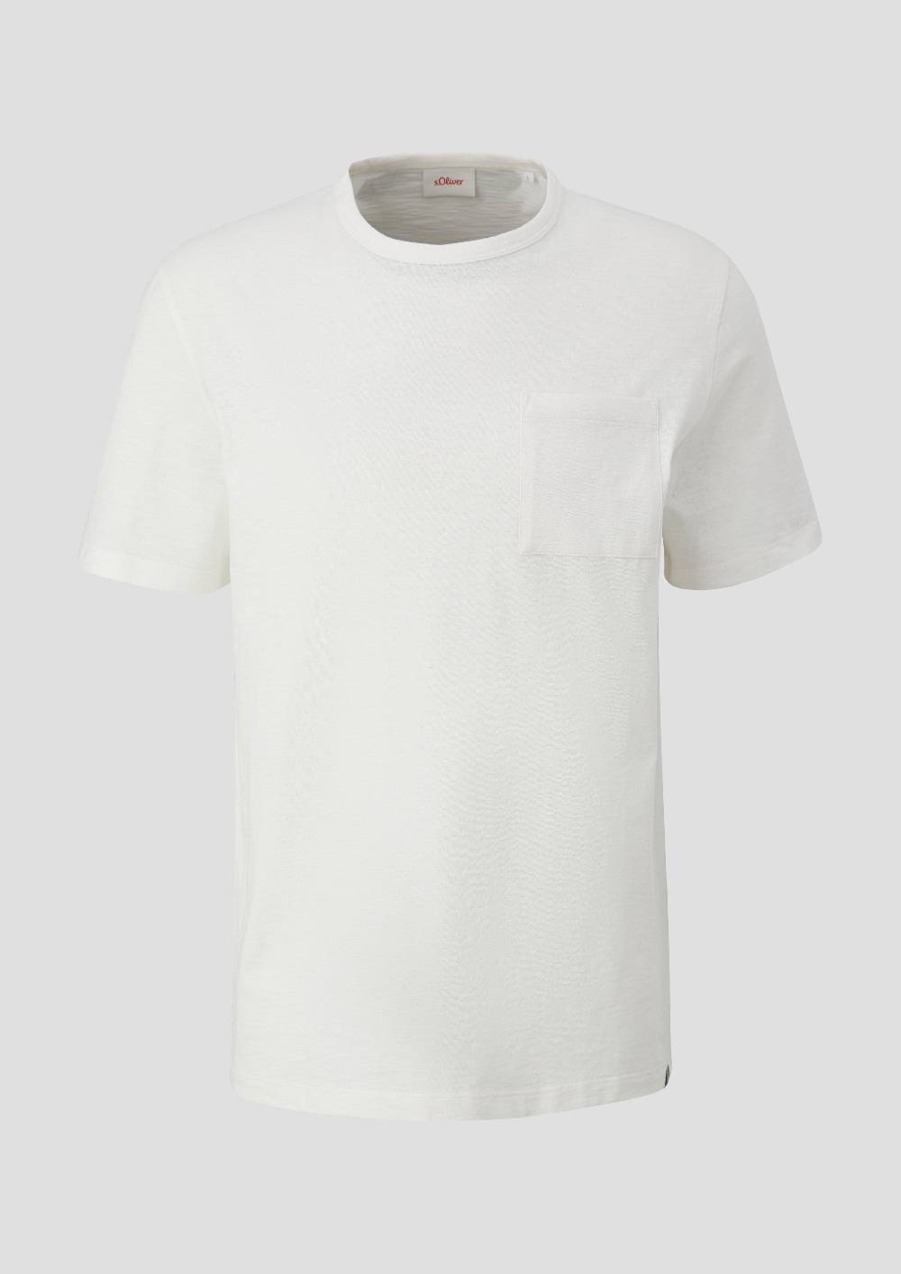 S.Oliver T-Shirt Mit Brusttasche
