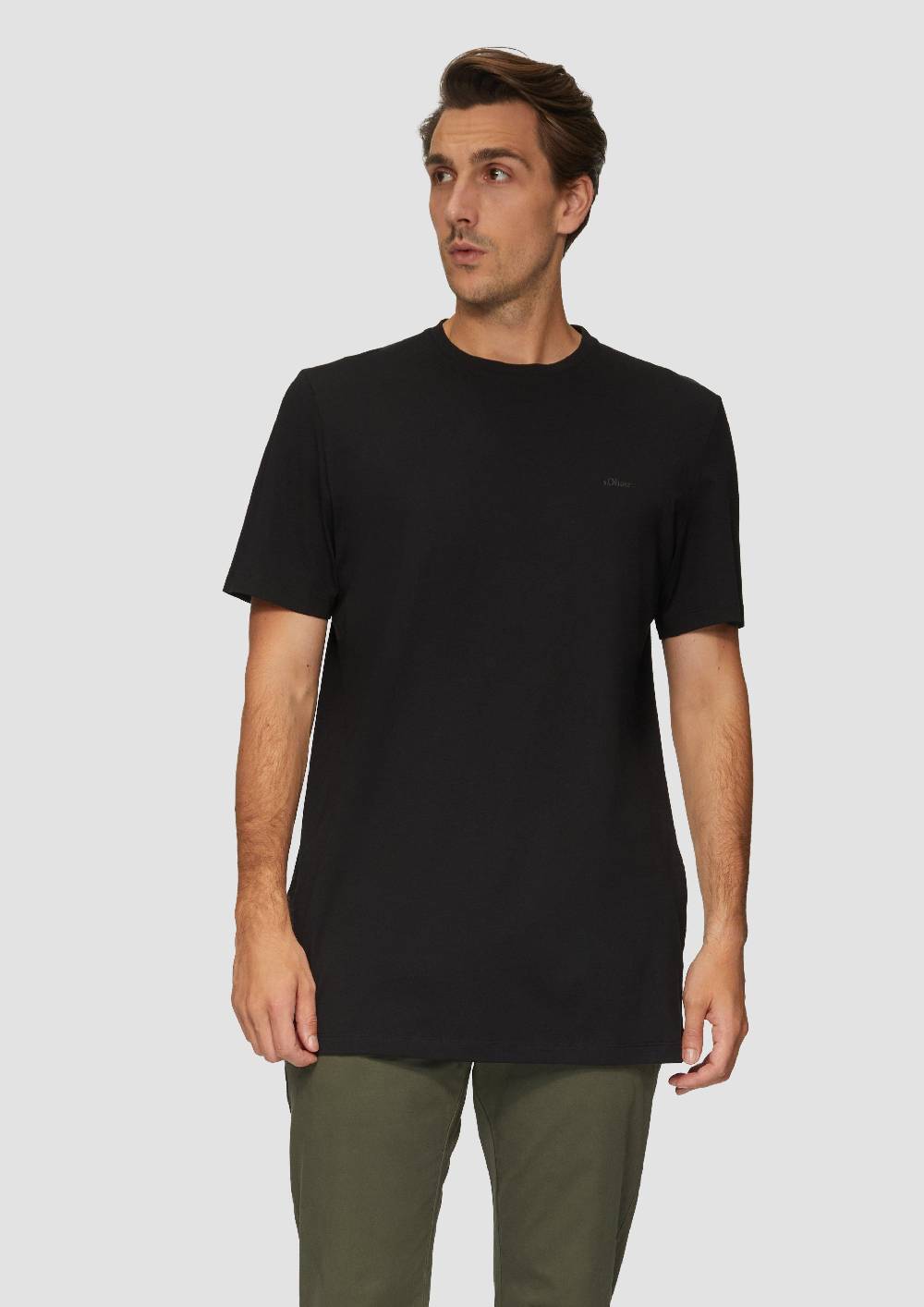 S.Oliver T-Shirt Mit Crew Neck