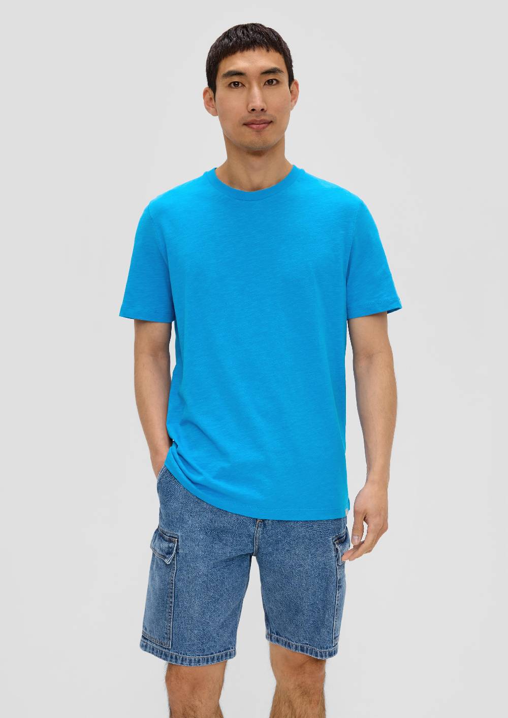 S.Oliver T-Shirt Mit Crew Neck