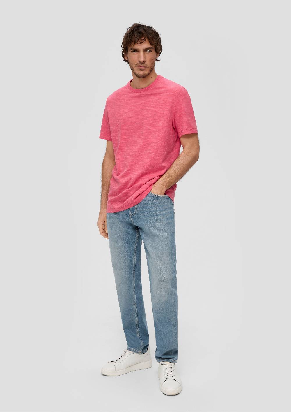 S.Oliver T-Shirt Mit Crew Neck