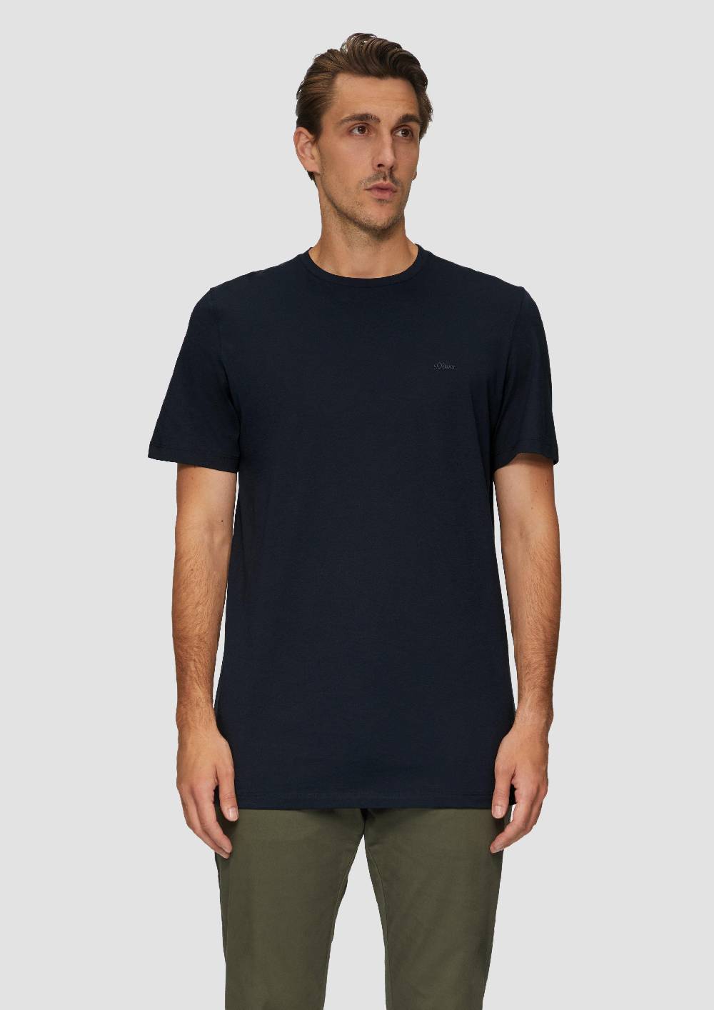 S.Oliver T-Shirt Mit Crew Neck