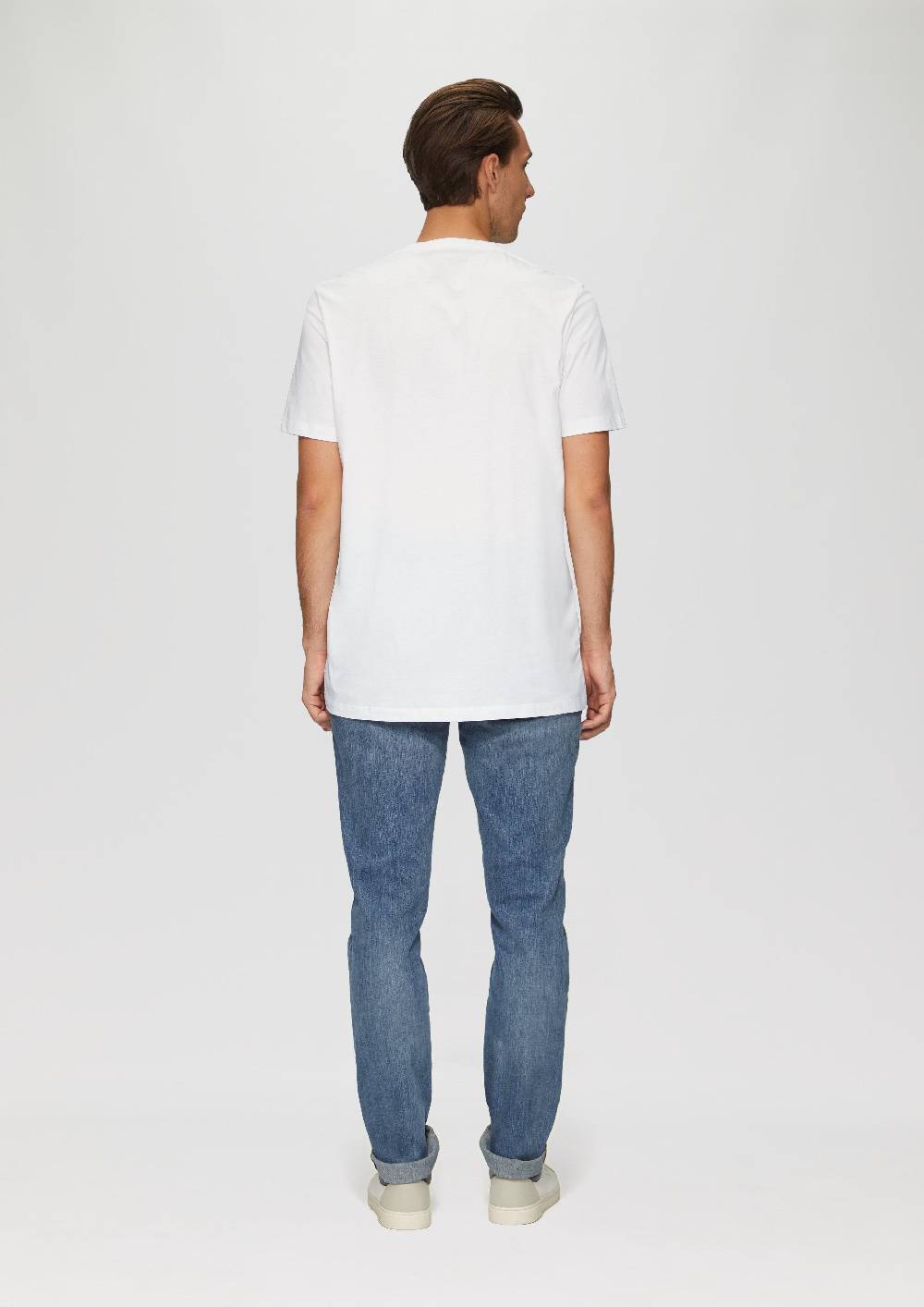 S.Oliver T-Shirt Mit Crew Neck