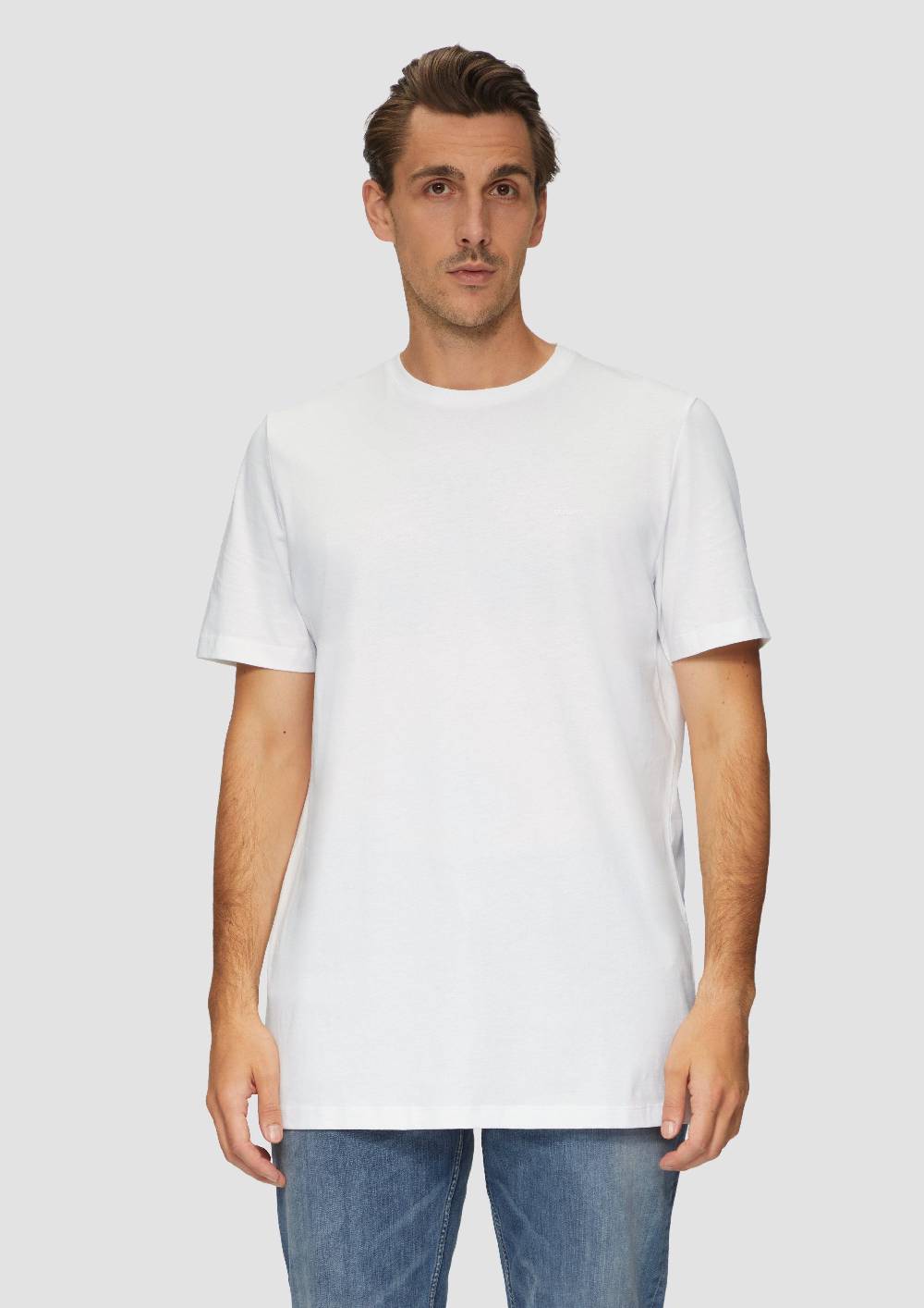 S.Oliver T-Shirt Mit Crew Neck