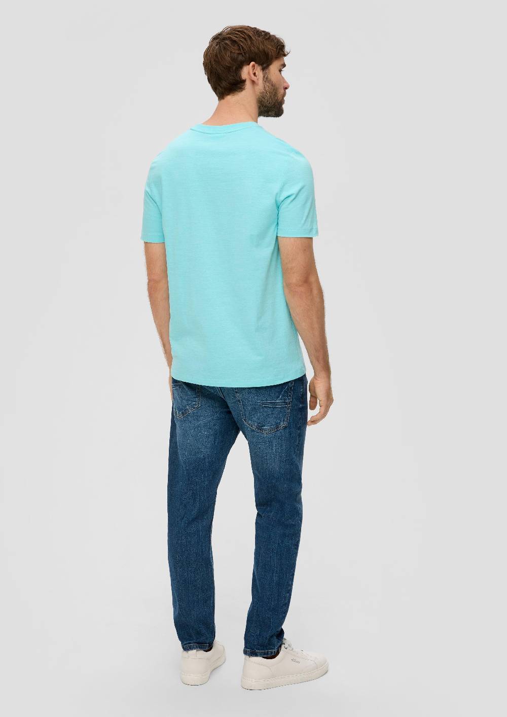 S.Oliver T-Shirt Mit Crew Neck