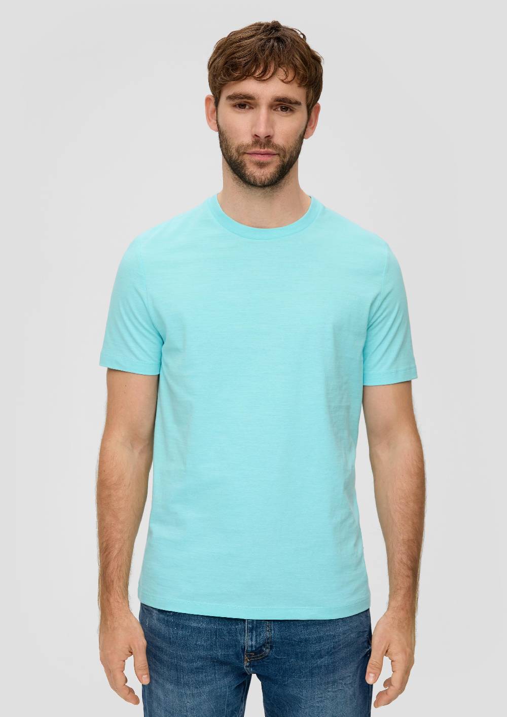 S.Oliver T-Shirt Mit Crew Neck