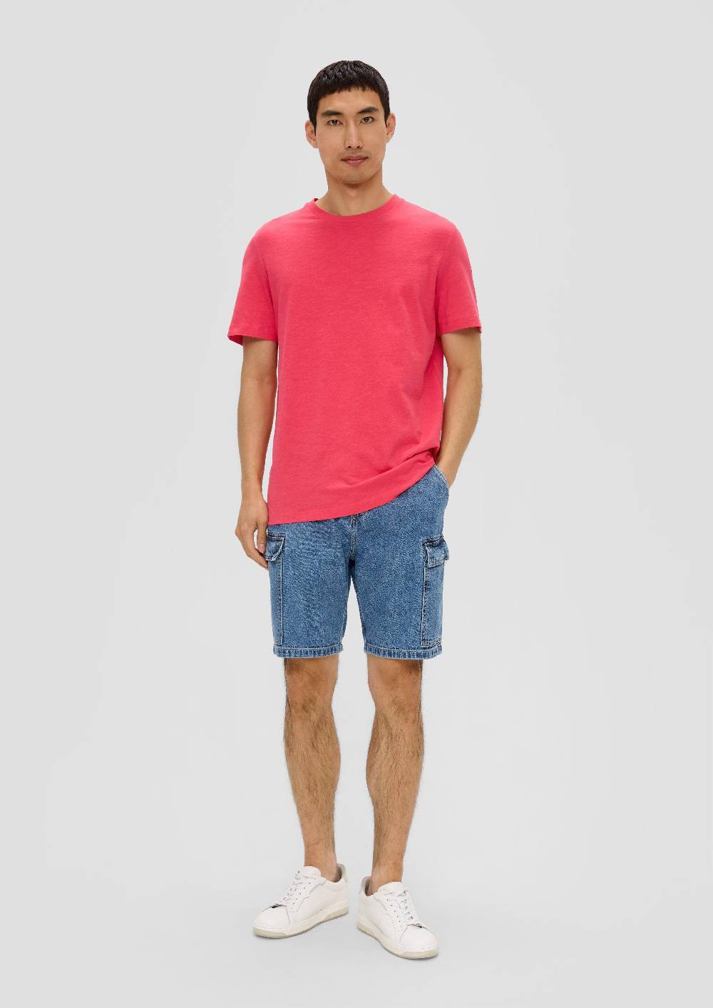 S.Oliver T-Shirt Mit Crew Neck