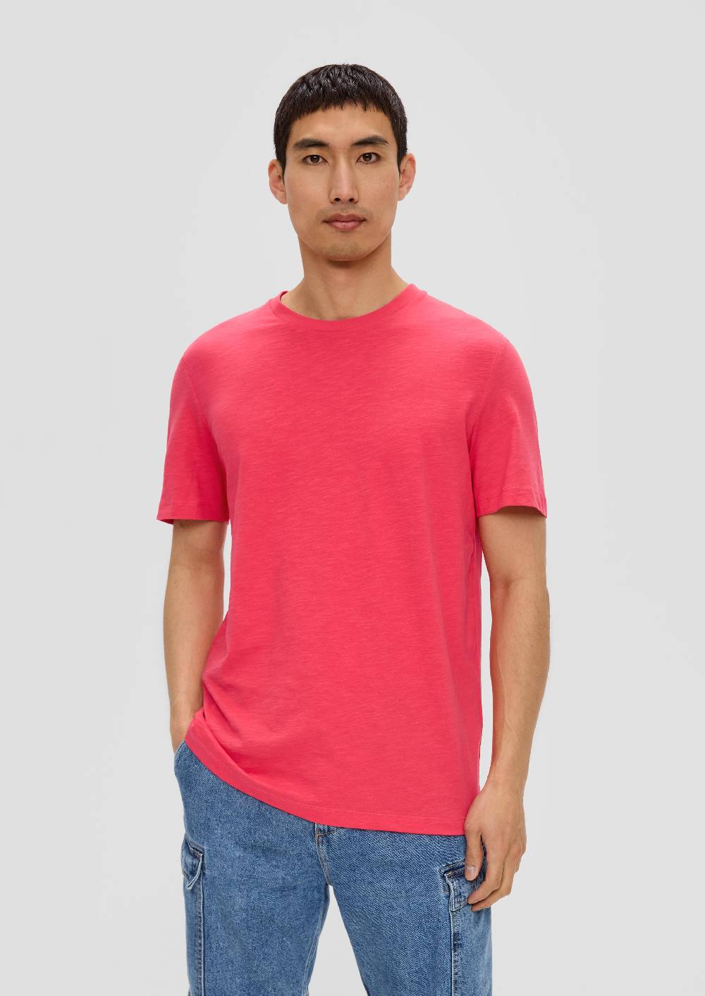 S.Oliver T-Shirt Mit Crew Neck