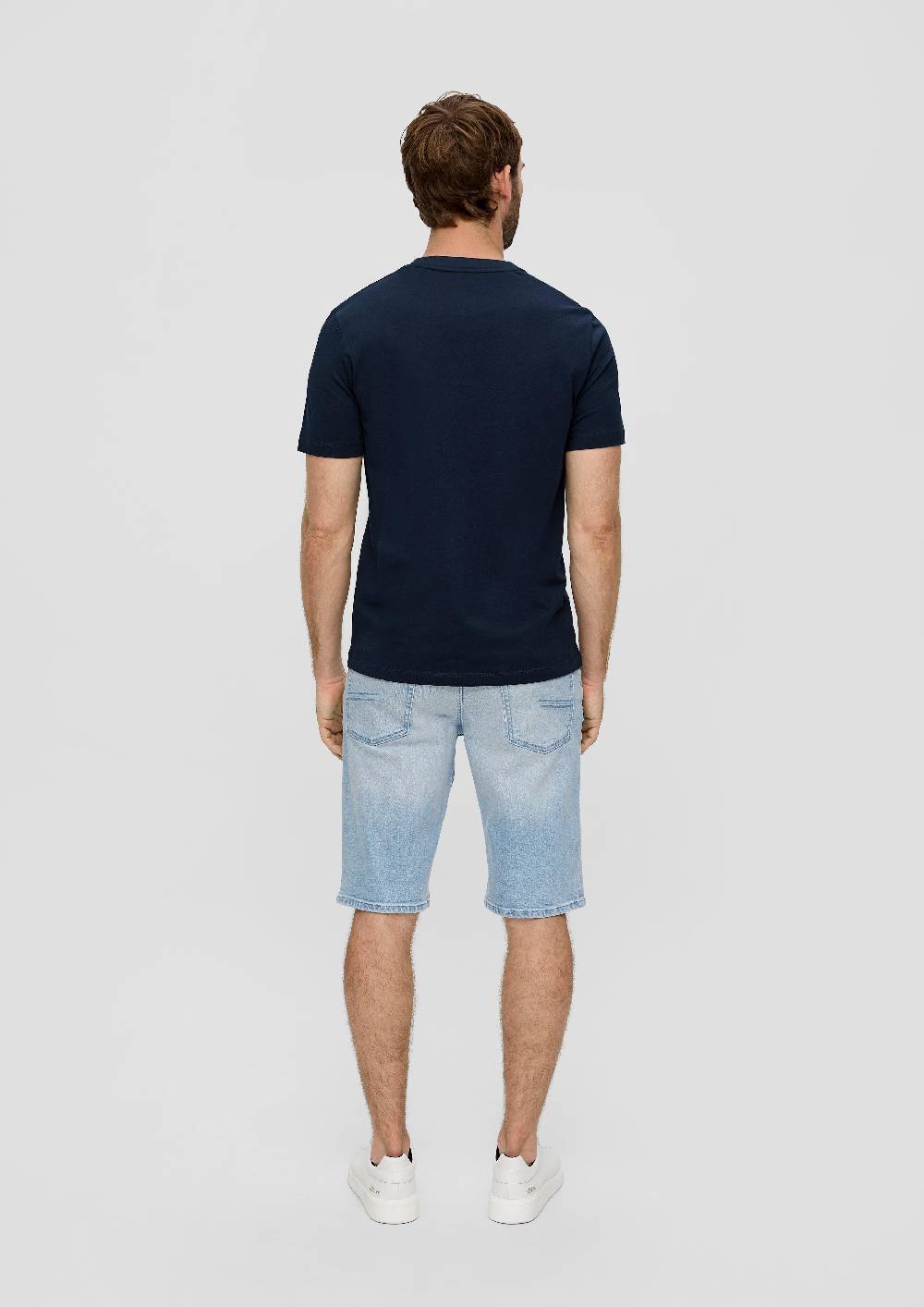 S.Oliver T-Shirt Mit Crew Neck Und Frontprint