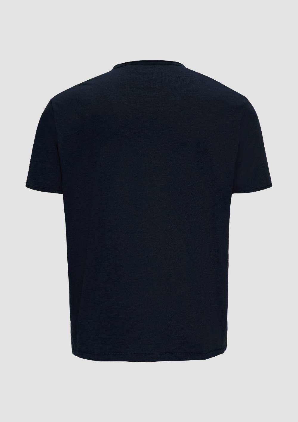 S.Oliver T-Shirt Mit Flammgarnstruktur