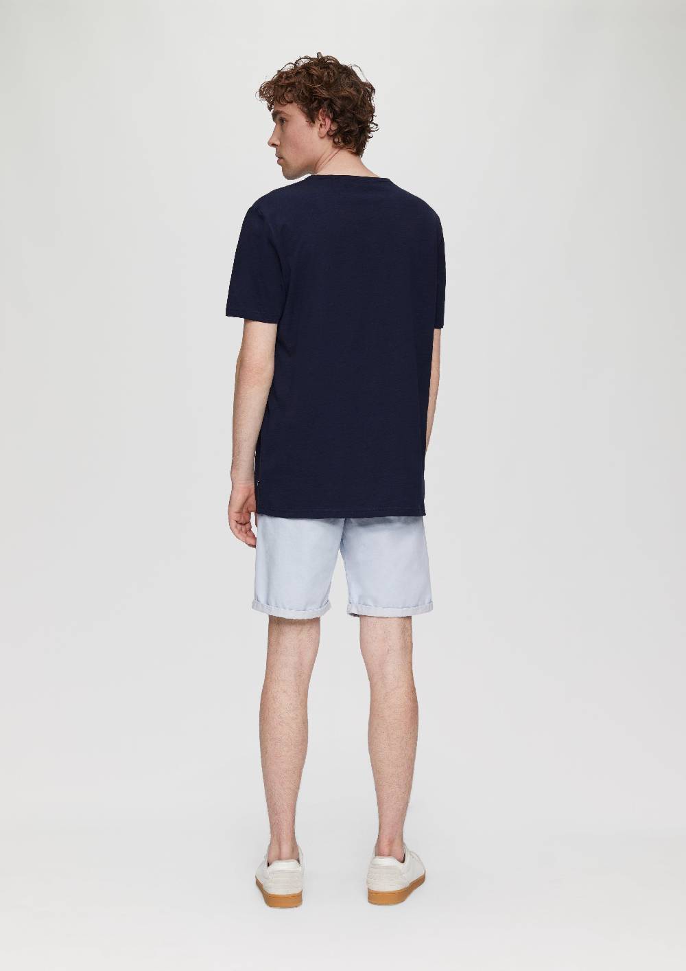 S.Oliver T-Shirt Mit Flammgarnstruktur