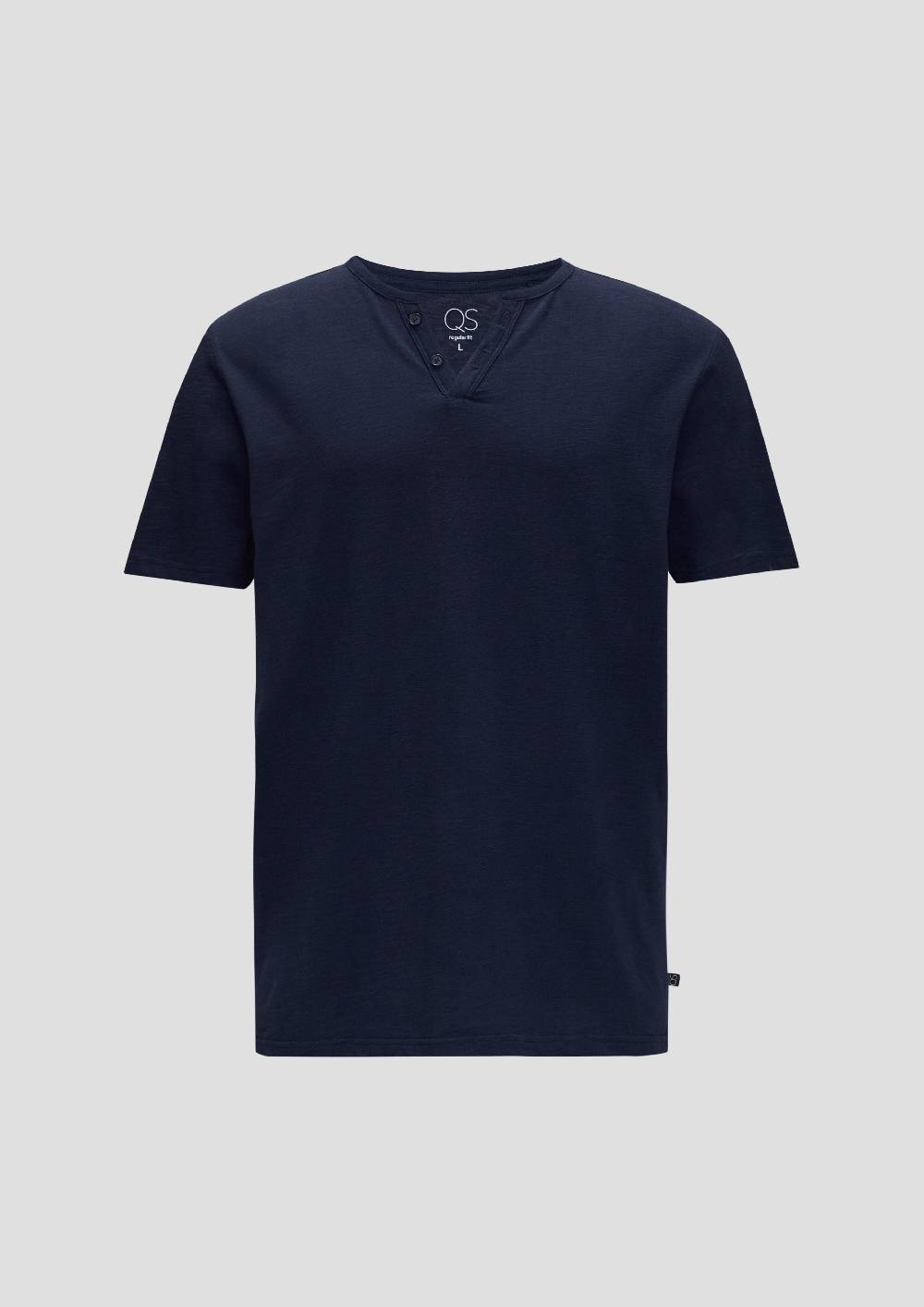 S.Oliver T-Shirt Mit Flammgarnstruktur