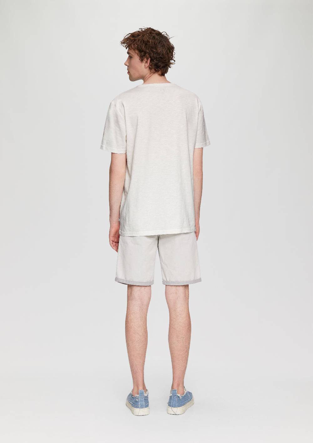 S.Oliver T-Shirt Mit Flammgarnstruktur