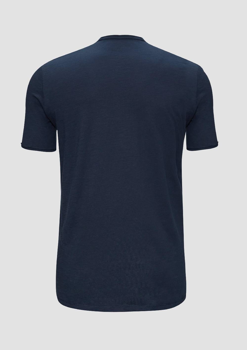 S.Oliver T-Shirt Mit Flammgarnstruktur