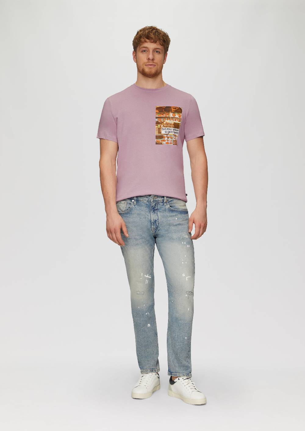 S.Oliver T-Shirt Mit Fotoprint