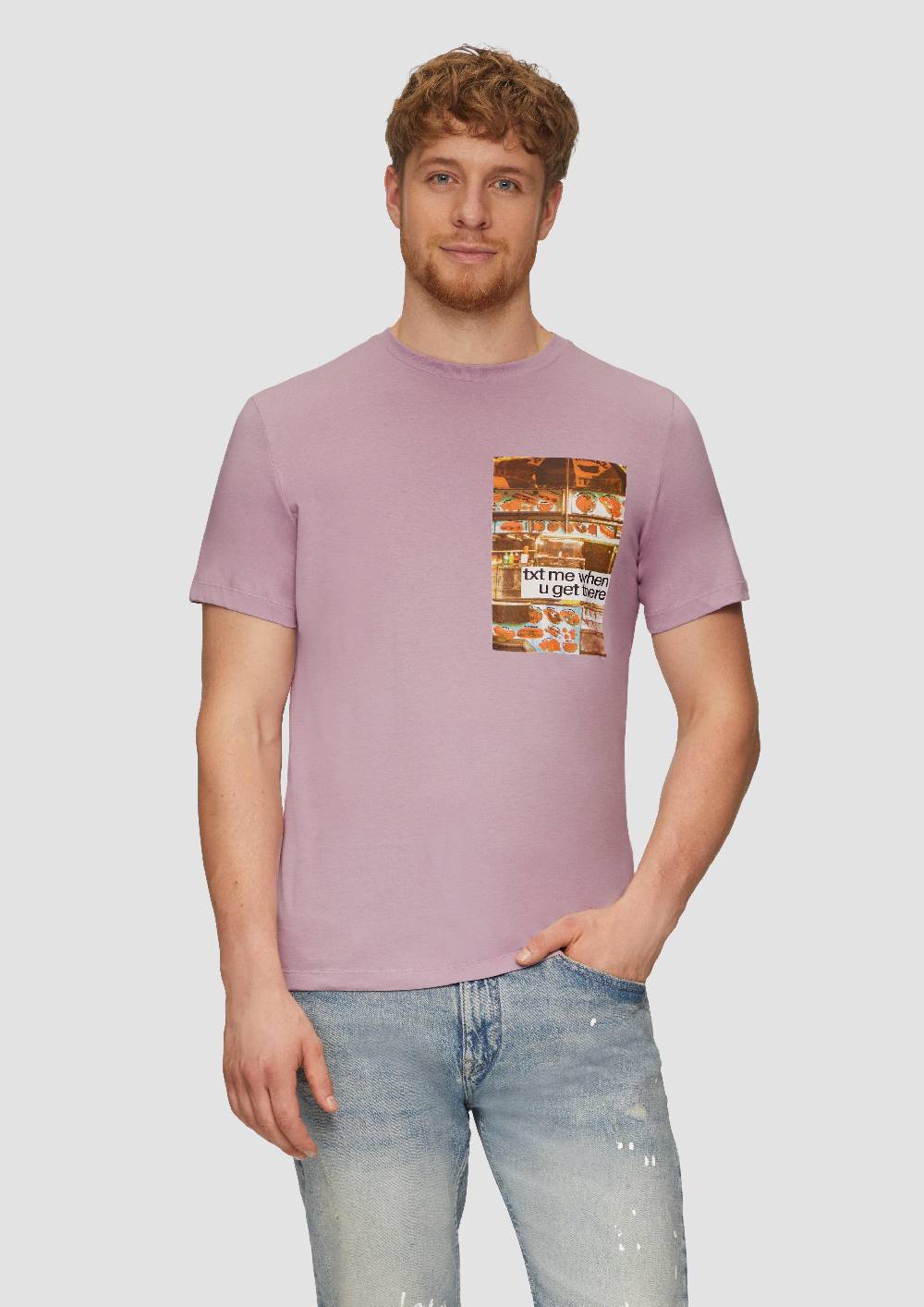 S.Oliver T-Shirt Mit Fotoprint