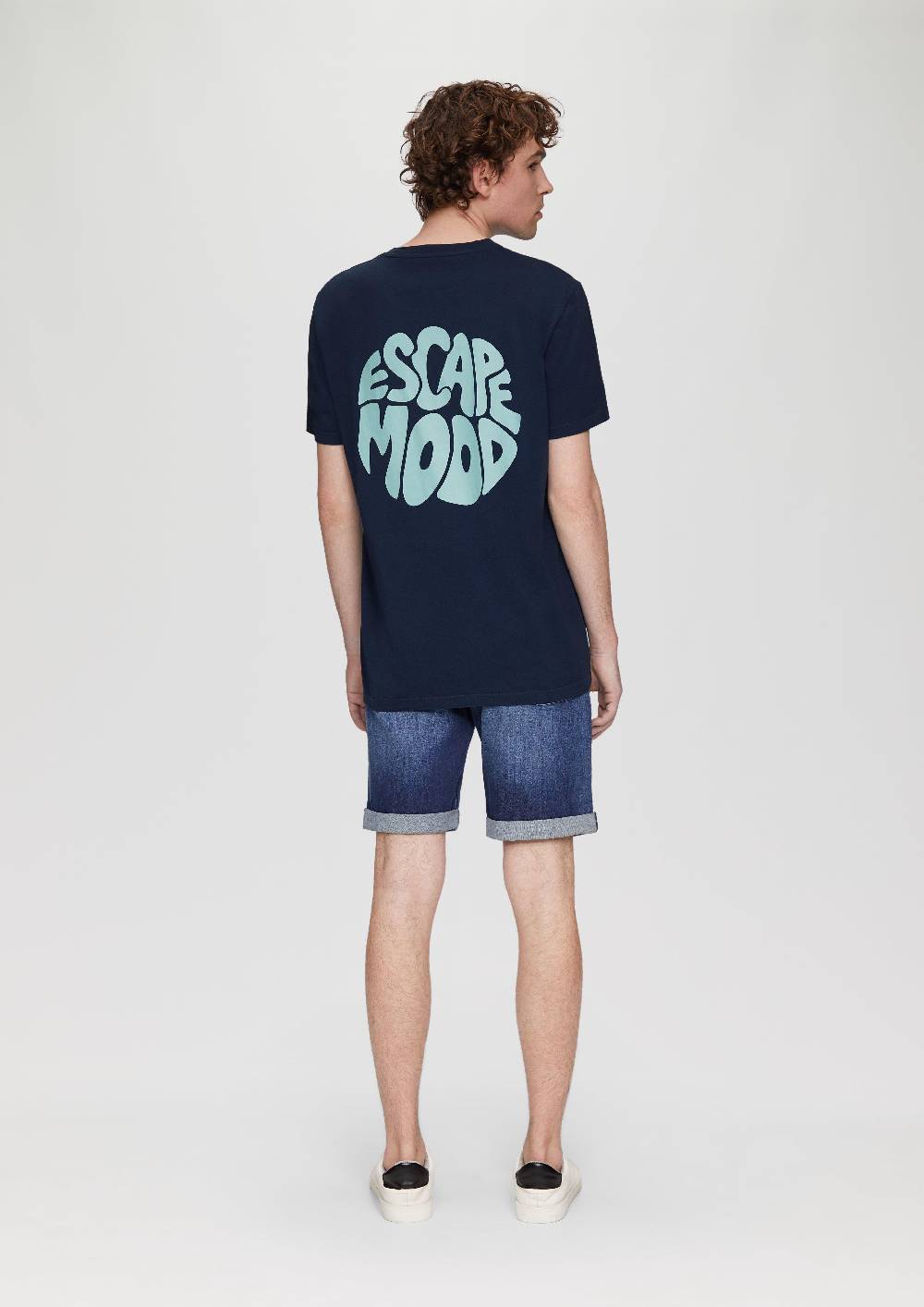 S.Oliver T-Shirt Mit Front- Und Rückenprint