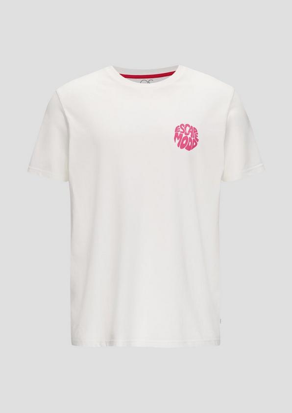 s.Oliver T-Shirt mit Front- und Rückenprint