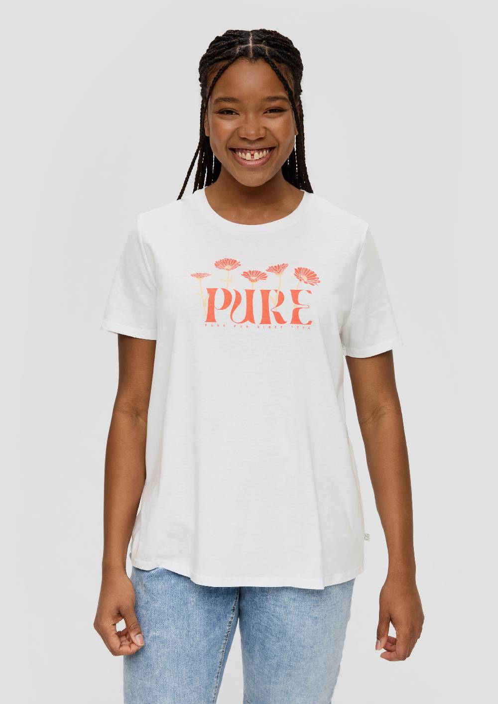 S.Oliver T-Shirt Mit Frontprint